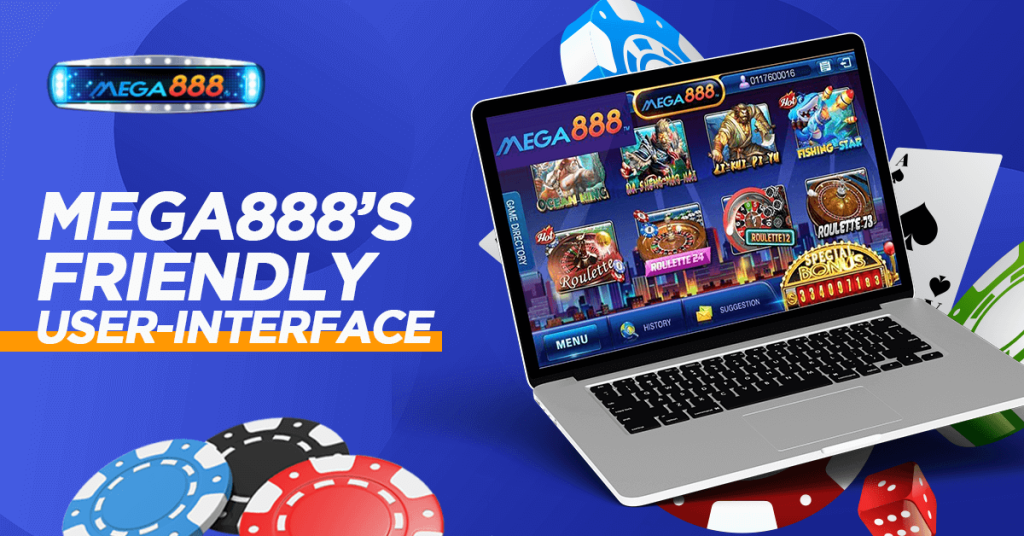 Mega888s Friendly User Interface